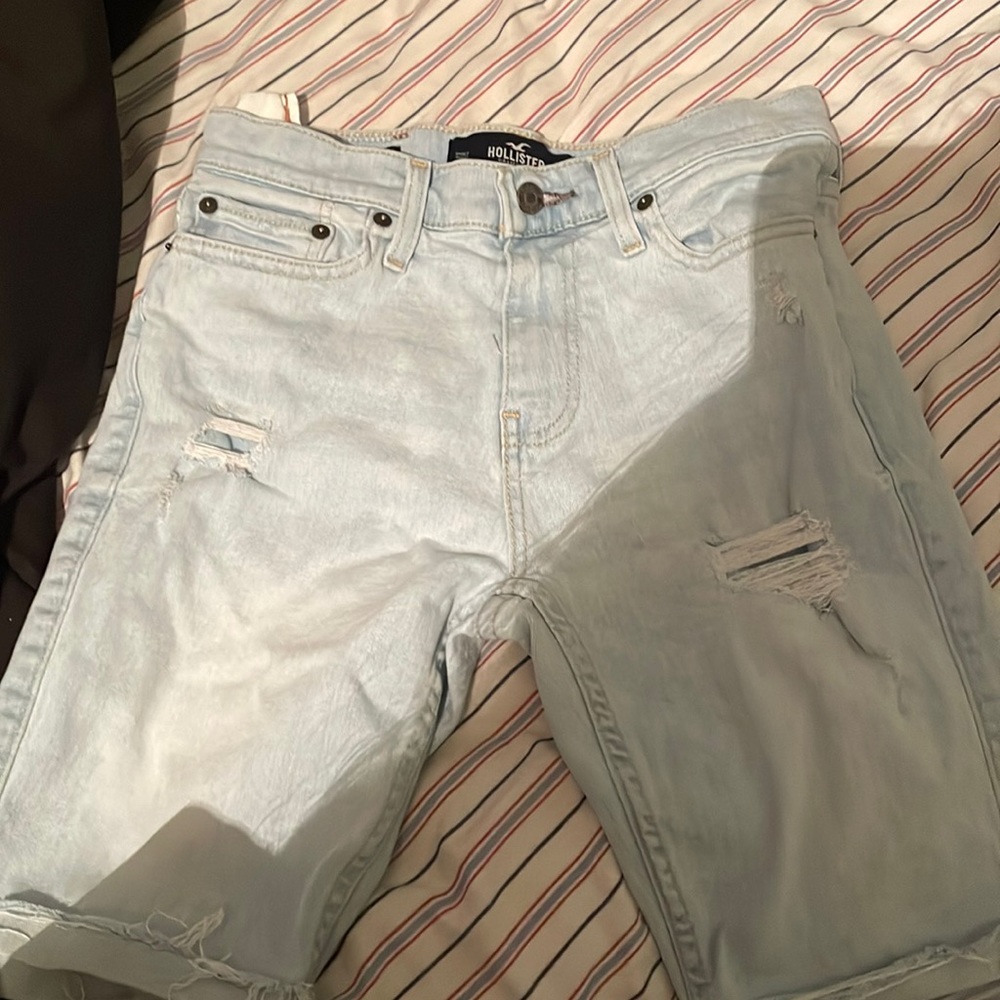 Hollister jeans shorts for boys